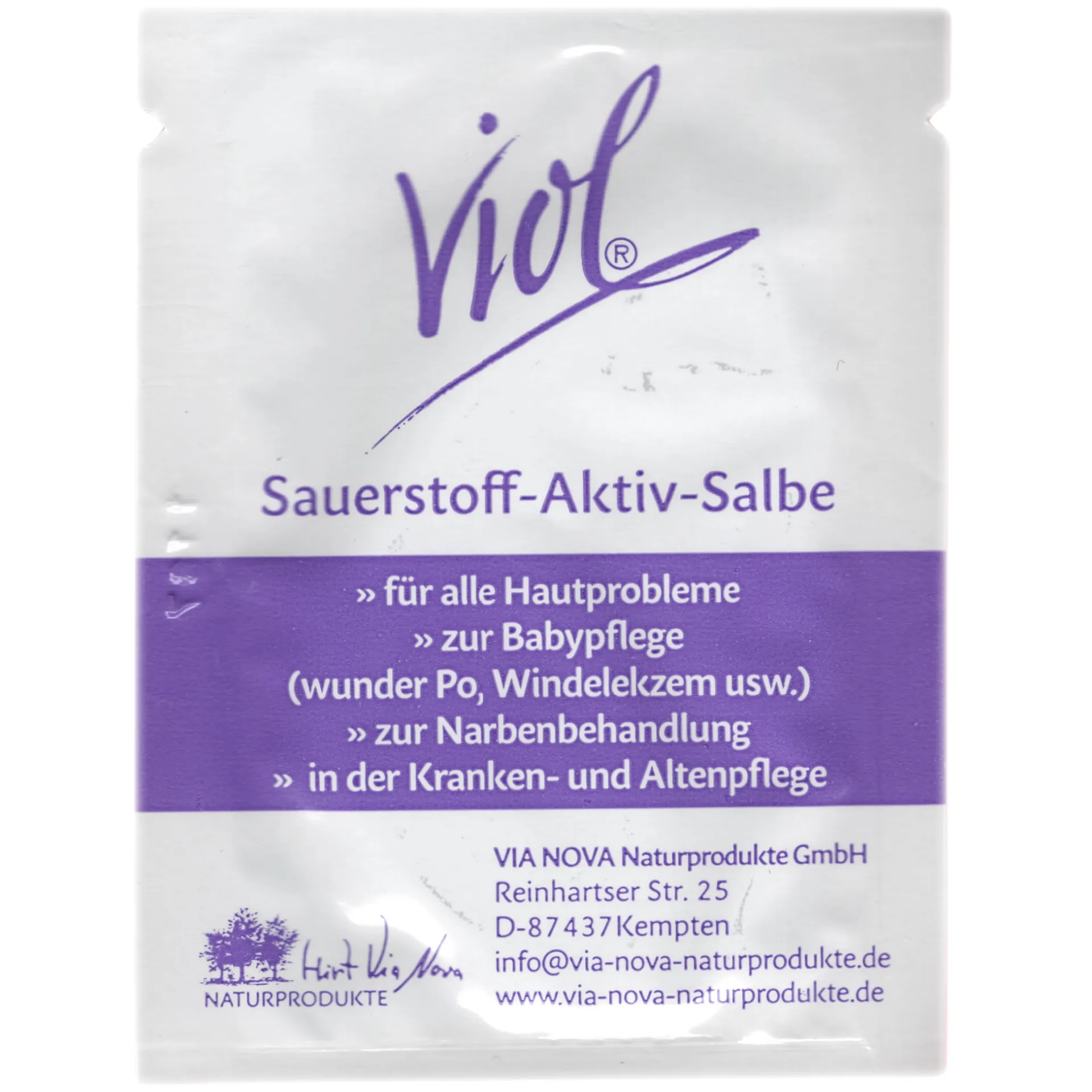 Viol Oxygen Active Ointment Via Nova Viol Oxygen Active Ointment