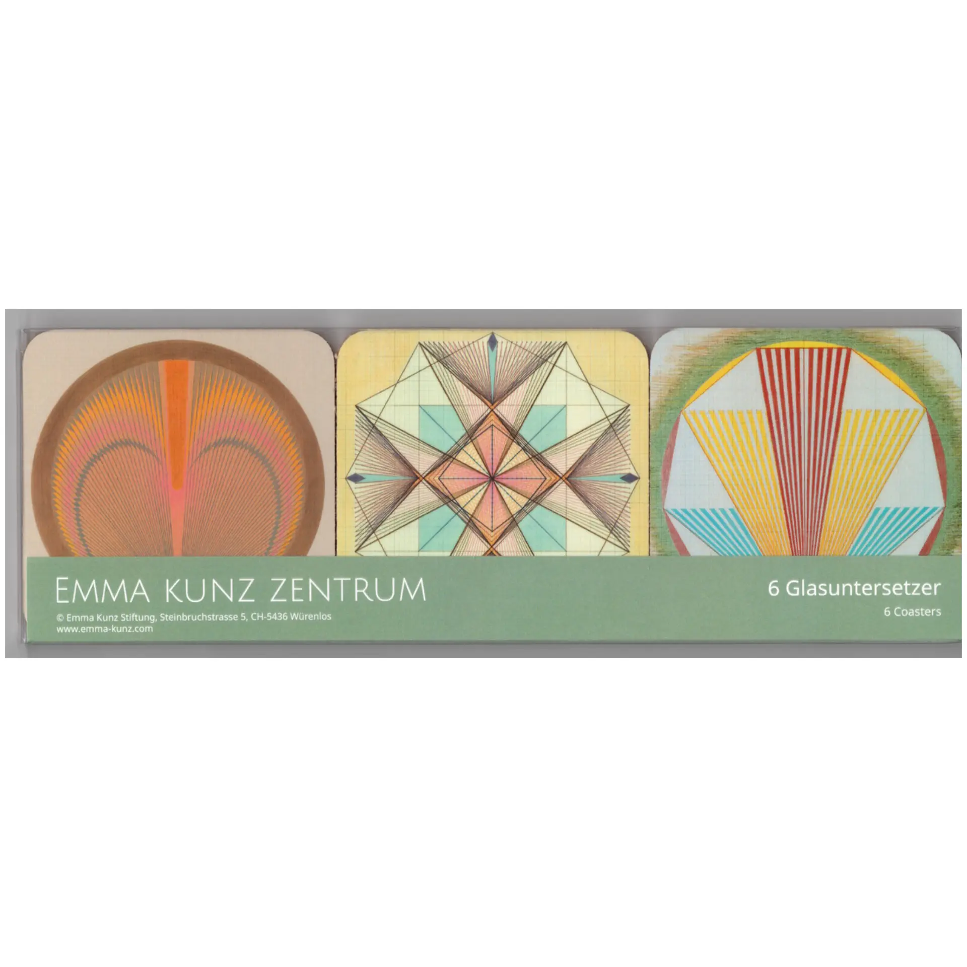 Glasuntersetzer Aion A Emma Kunz Glasuntersetzer